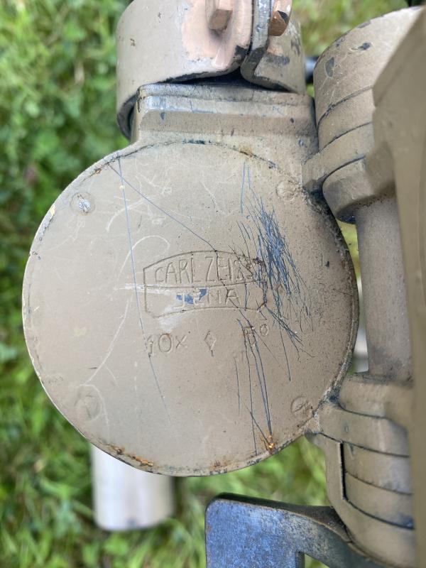 WW2 GERMAN SF.14. BUNNY EARS SCOPE ON TRIPOD