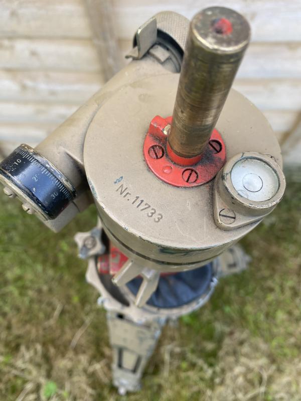 WW2 GERMAN SF.14. BUNNY EARS SCOPE ON TRIPOD