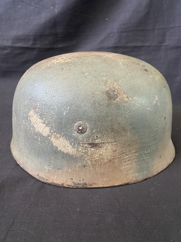 WW2 GERMAN M38 FALLSCHIRMJAGER PARATROOPER CAMO HELMET