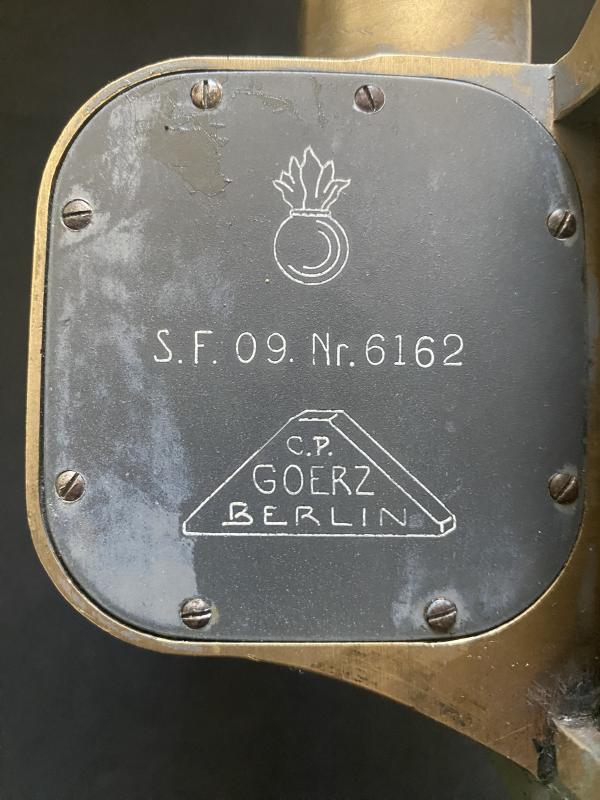 RARE WW1 GERMAN S.F.09 BINOCULARS (BUNNY EARS)