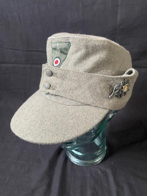 REPRODUCTION WW2 GERMAN GEBIRGSJAGER M43 CAP