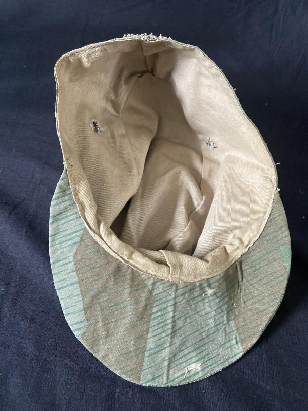 REPRRODUCTION WW2 GERMAN HITLER YOUTH SPLINTER TARN CAMO CAP