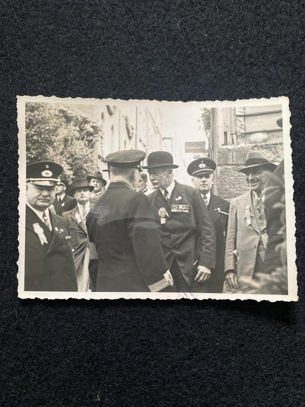 1936 GERMAN/BRITISH VETERANS PICTURE