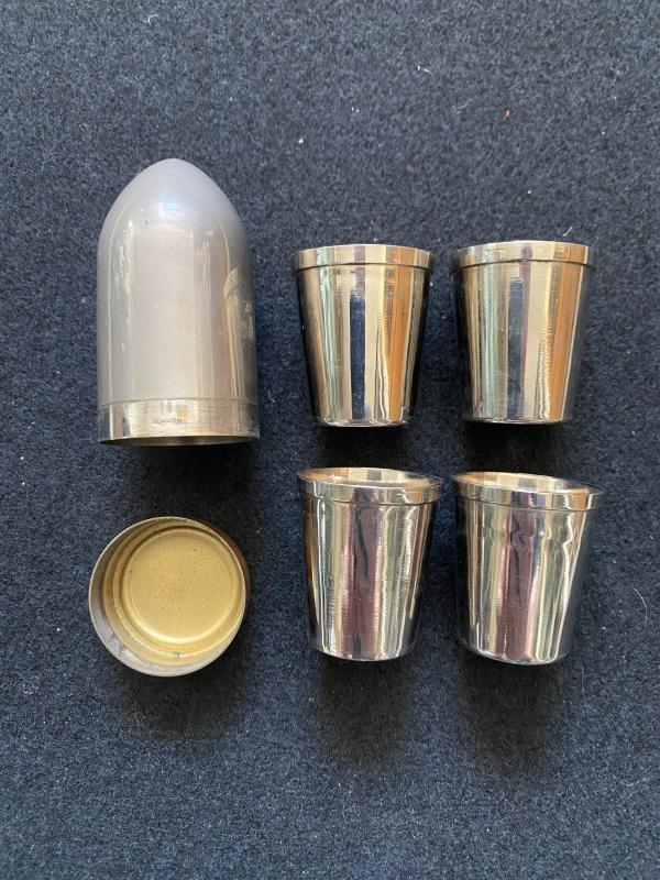 SHELL PROJECTILE WITH 4 X SHOT CUPS