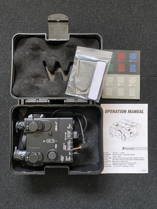 WADSN DBAL-A2 ILLUMINATOR/LASER MODULE BLUE + IR