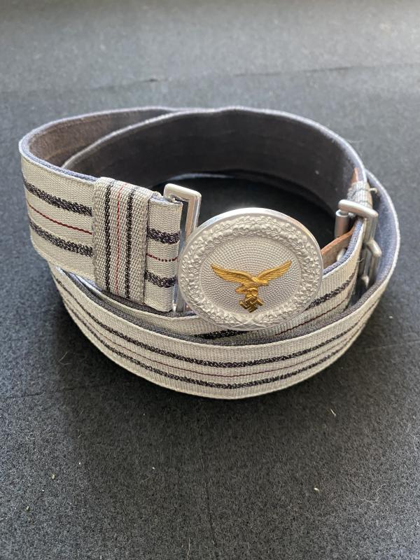 WW2 GERMAN LUFTWAFFE OFFICERS PARADE BELT