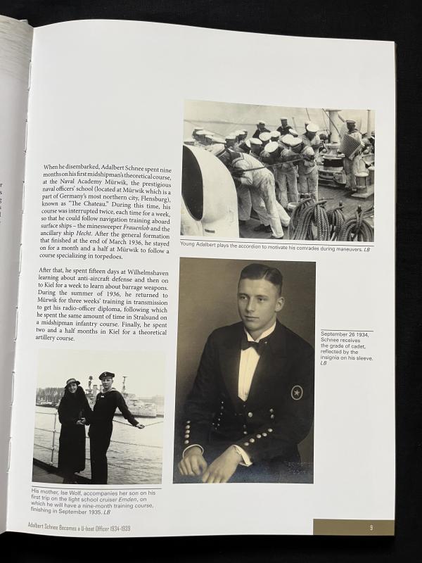 GERMAN U-BOAT ACE ADALBERT SCHNEE