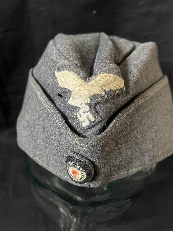 WW2 GERMAN LUFTWAFFE SIDE CAP