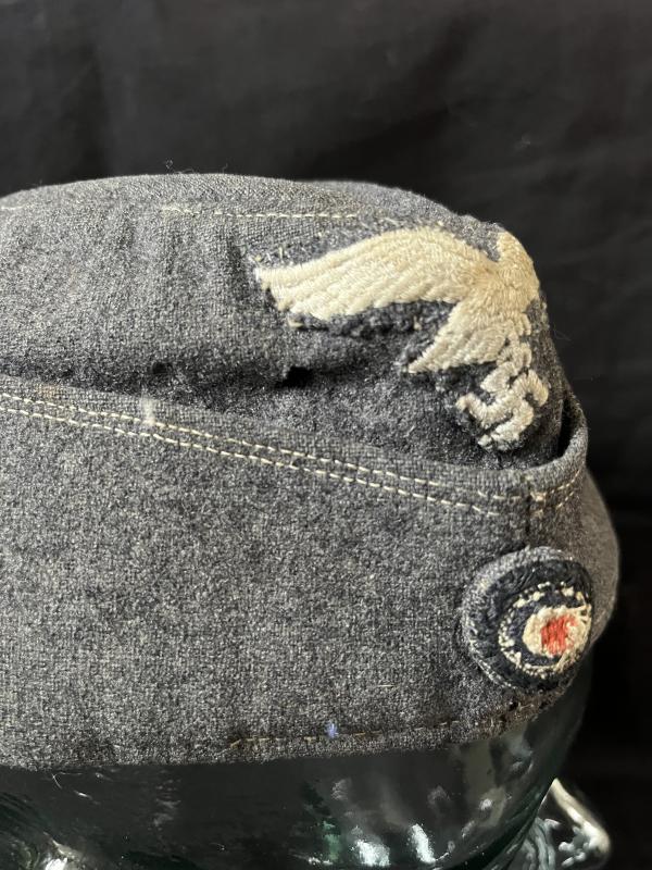 WW2 GERMAN LUFTWAFFE SIDE CAP