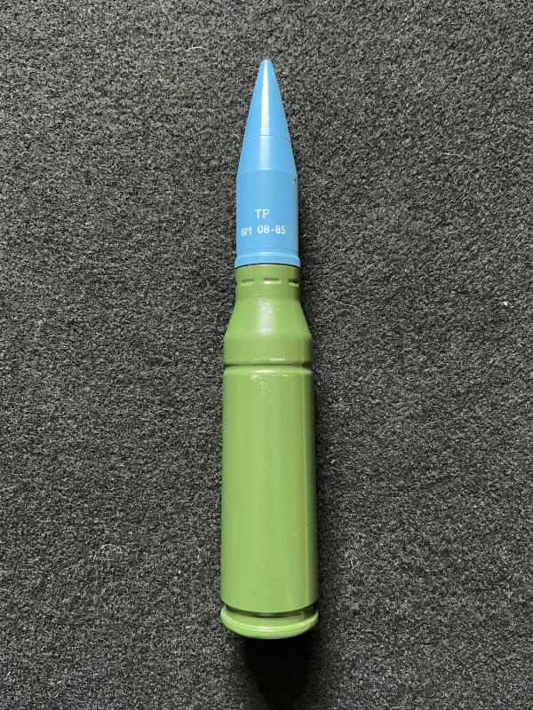 25MM TP CANNON ROUND (INERT)