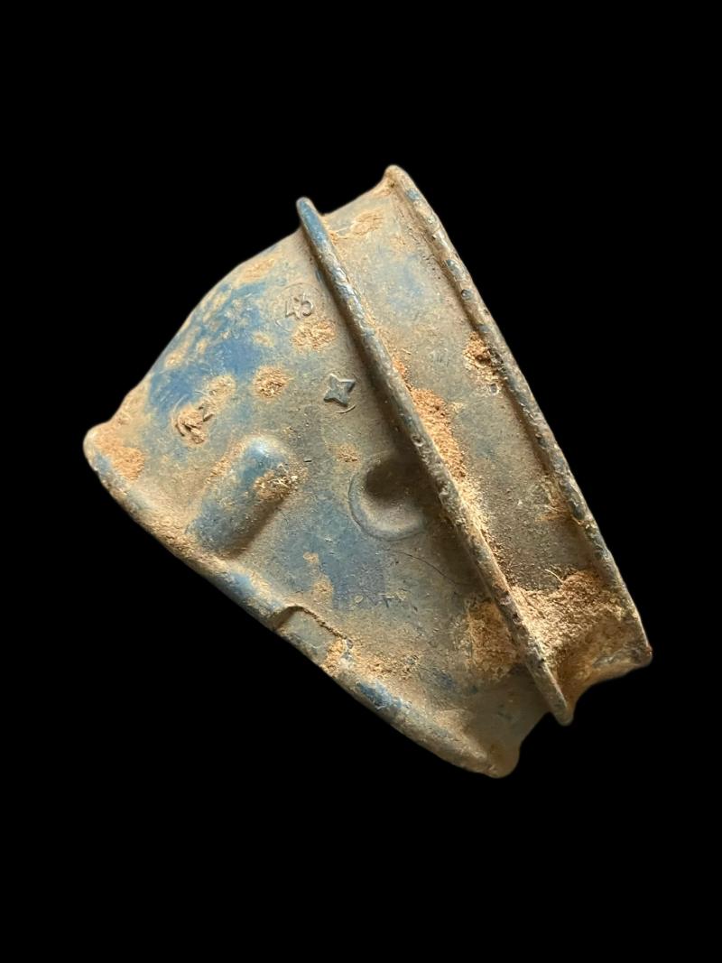 WW2 GERMAN GAS MASK NOSE (BLUE)