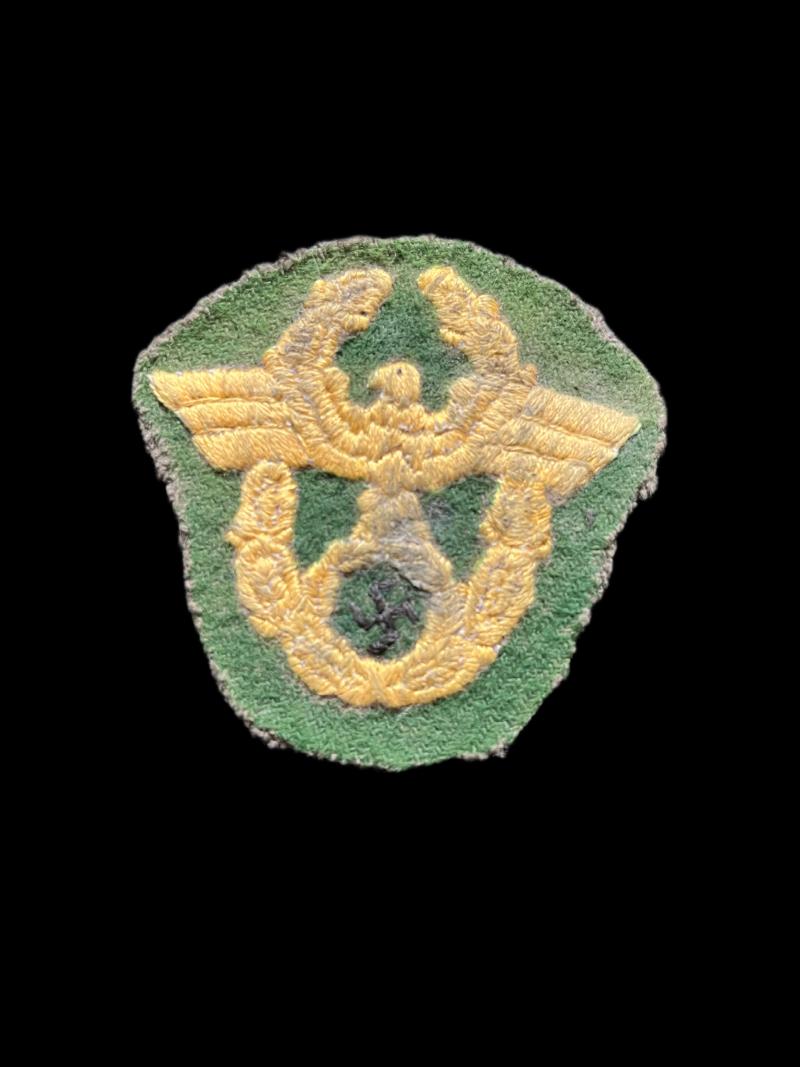 REPRODUCTION WW2 GERMAN POLICE PATCH