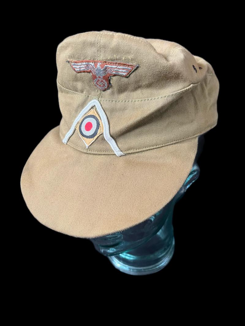 REPRODUCTION WW2 GERMAN AFRIKA KORP CAP