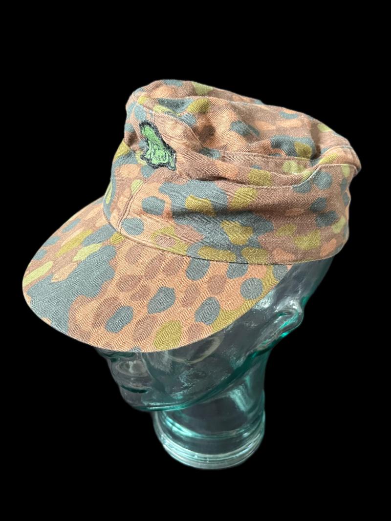 REPRODUCTION WW2 GERMAN SS CAMO CAP