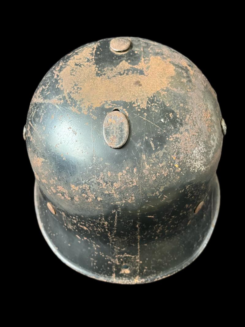 WW2 GERMAN FIREMAN'S HELMET