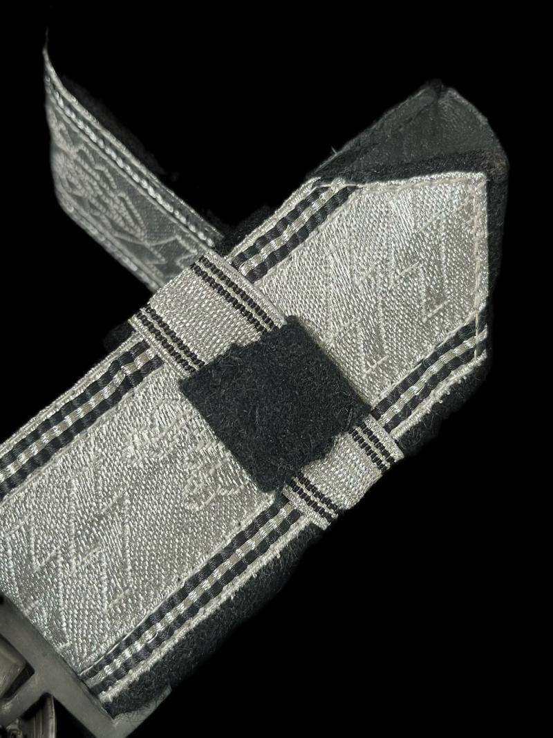 REPRODUCTION WW2 GERMAN SS OFFICERS BROCADE BELT