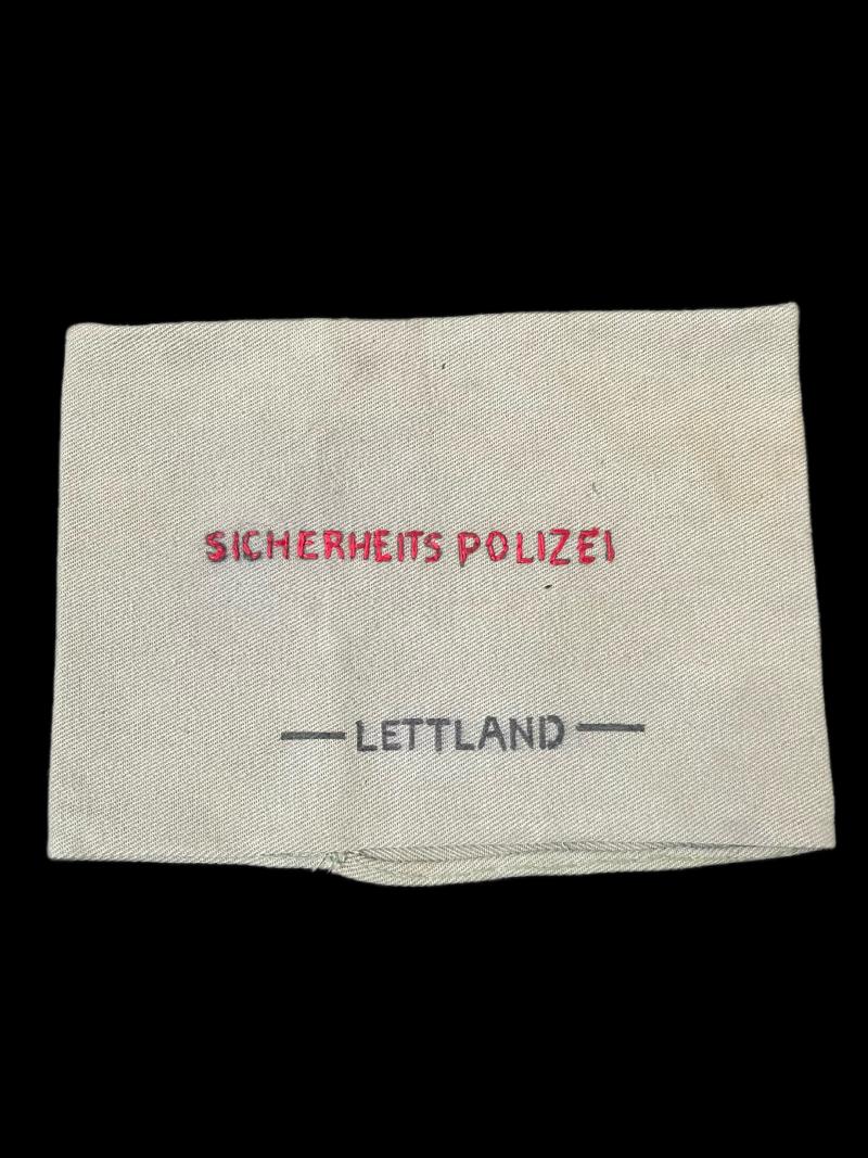 REPRODUCTION WW2 GERMAN SS SICHERHEITS POLIZEI ARMBAND