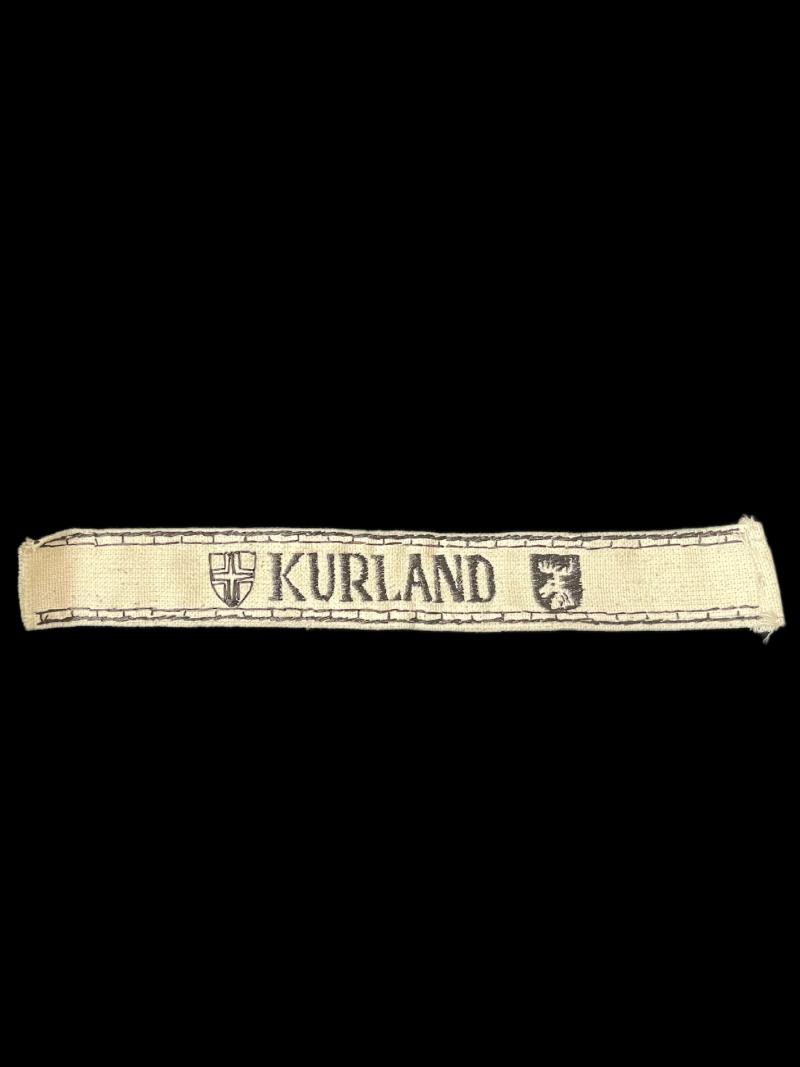 REPRODUCTION WW2 GERMAN KURLAND CUFF TITLE