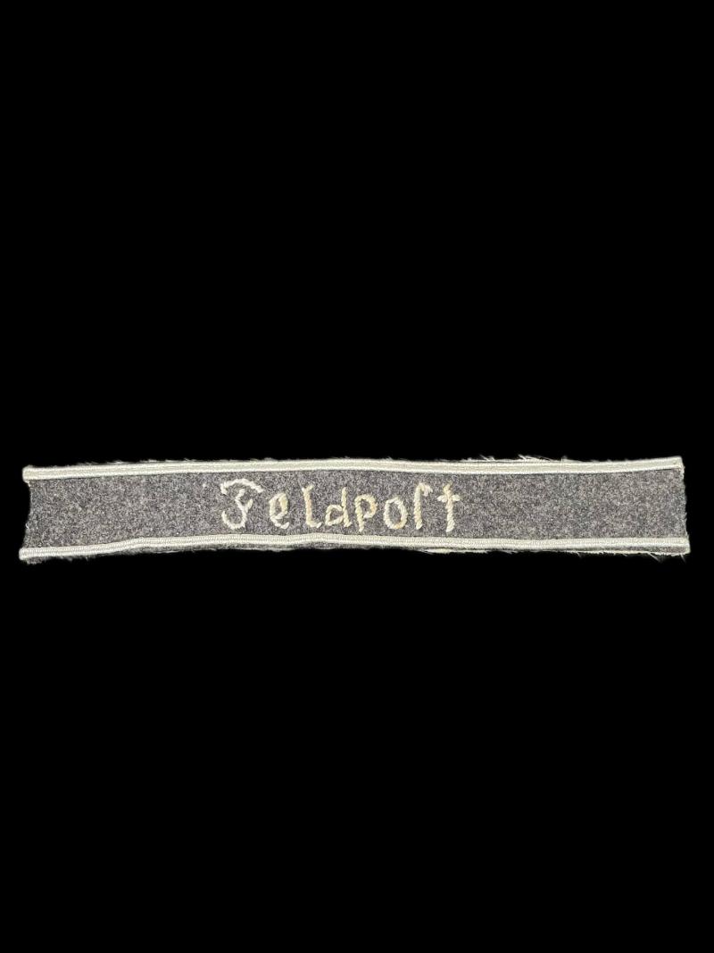 REPRODUCTION WW2 GERMAN FELDPOST CUFF TITLE