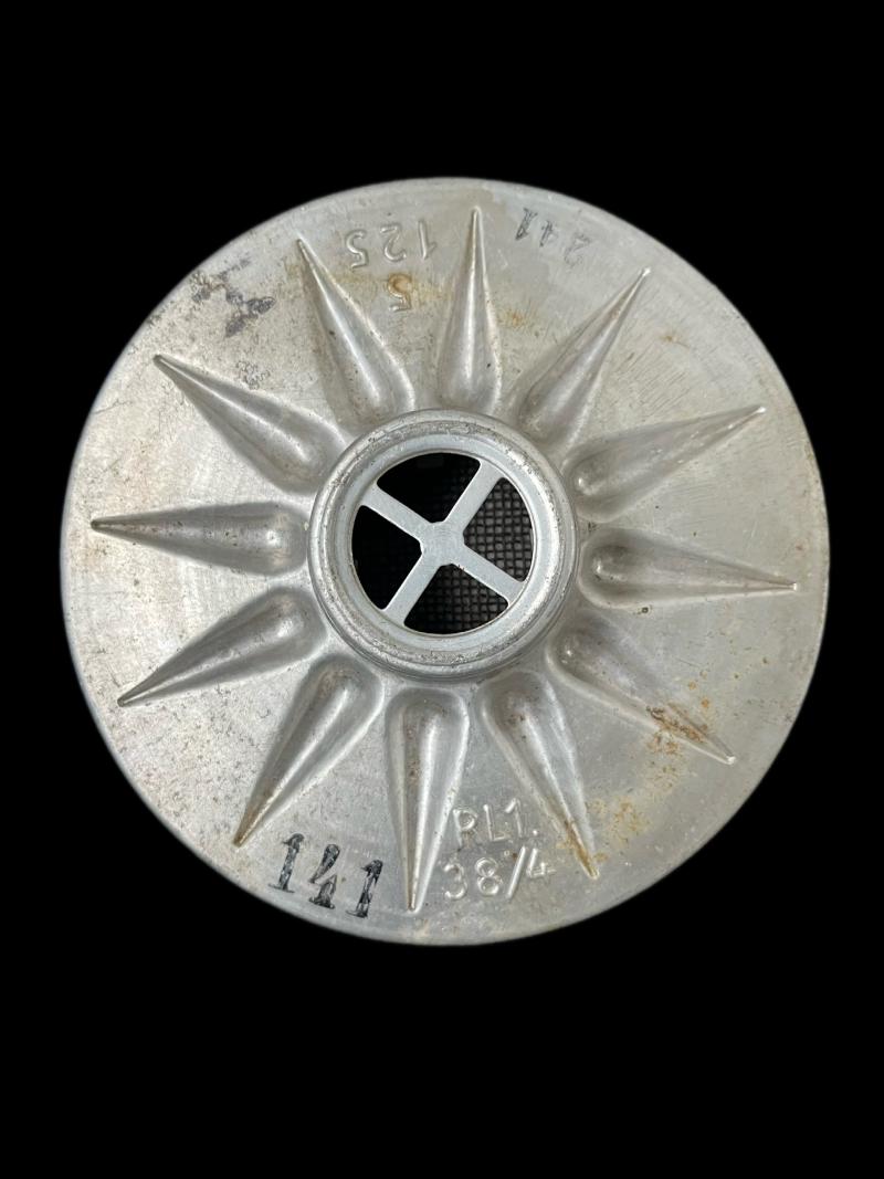 WW2 GERMAN RL1 38/4 GAS MASK FILTER
