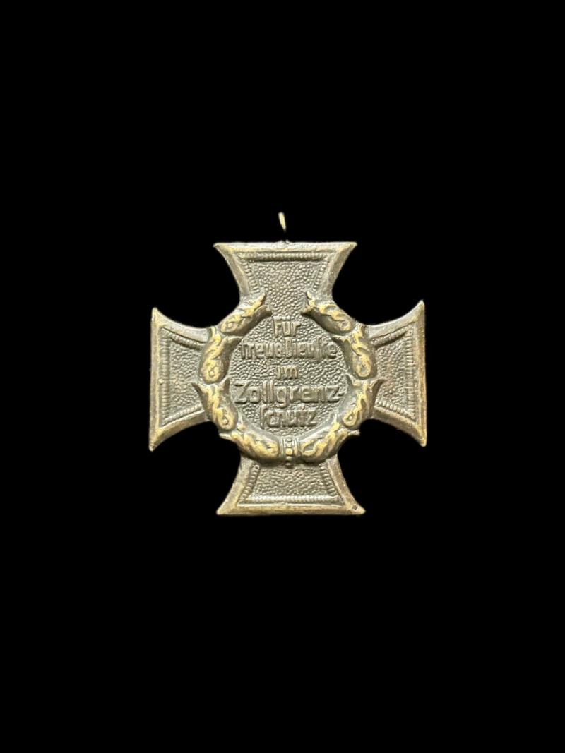 REPRODUCTION WW2 GERMAN CUSTOMS LONG SERVICE MEDAL