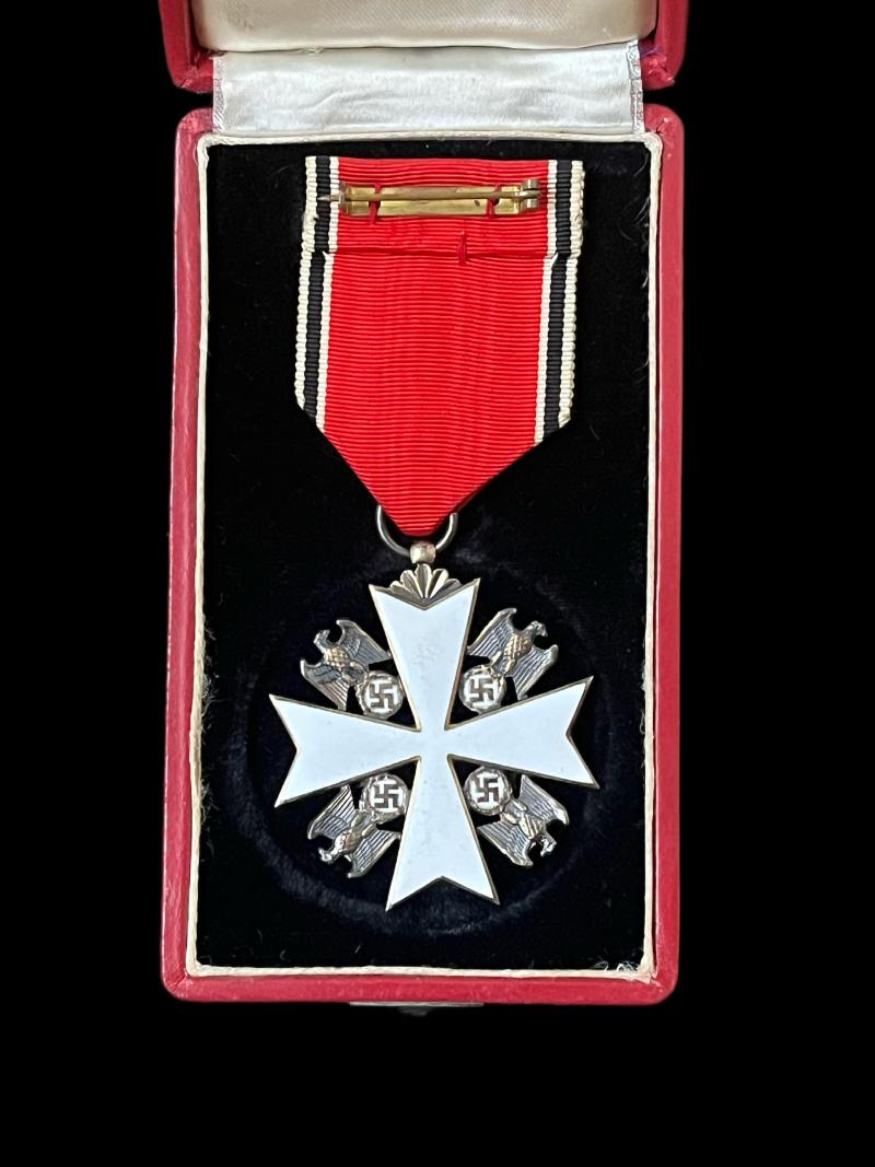 WW2 GERMAN ORDER OF THE GERMAN EAGLE, THIRD CLASS WITH SWORDS BY GODOT