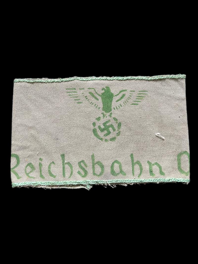 REPRODUCTION WW2 GERMA REICHSBAHN ARMBAND