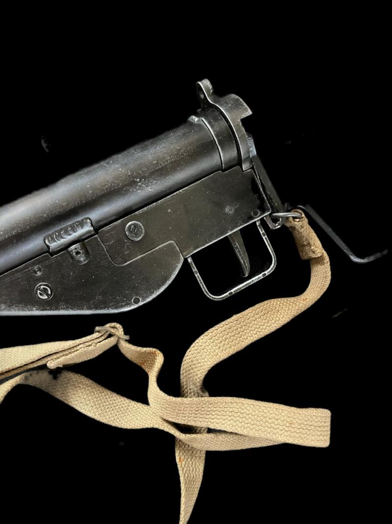 DENIX WW2 STEN MK.II SILENCER SMG & SPARE STOCK