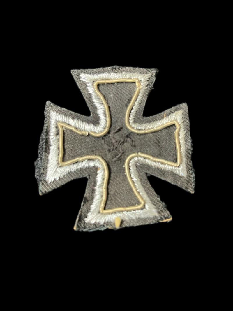REPRODUCTION WW2 GERMAN CLOTH IRON CROSS