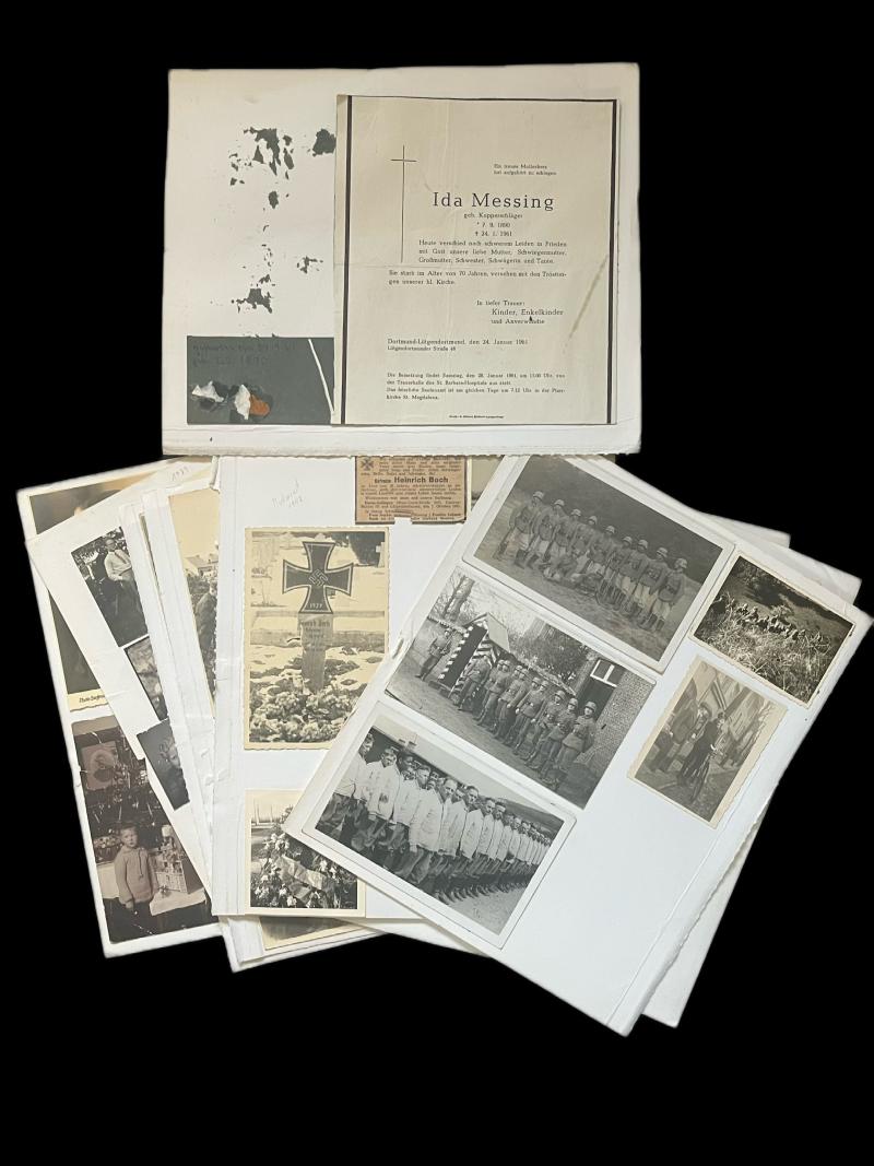 WW2 GERMAN FAMILY PHOTO COLLECTION