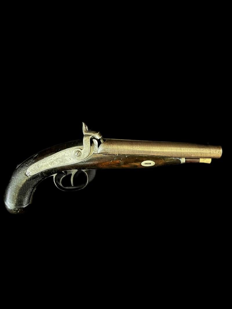 OBSOLETE DOUBLE BARREL HOWDER PISTOL
