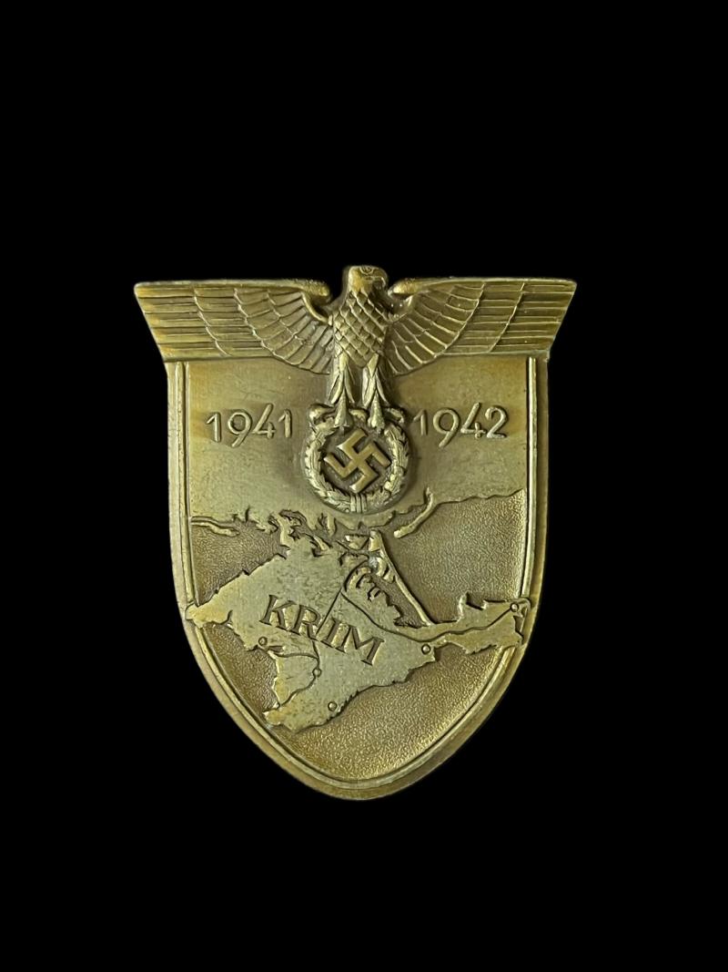 WW2 GERMAN KRIM SHIELD