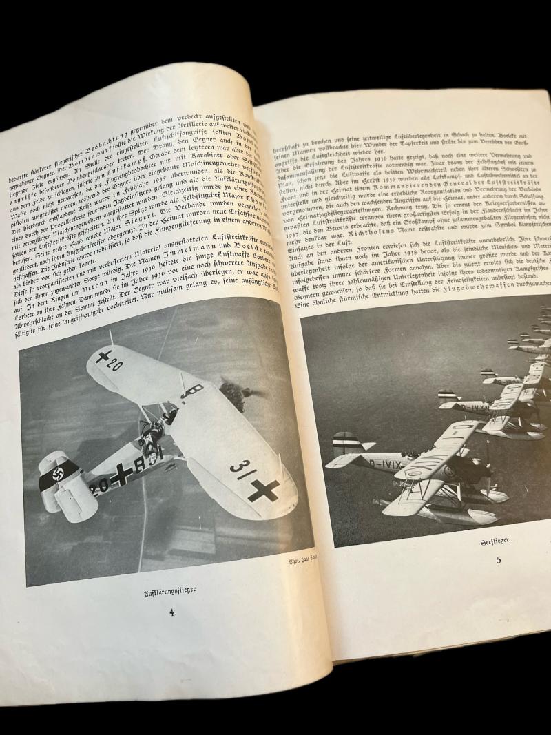 WW2 GERMAN LUFTWAFFE MILITARY SERVICE MEMORY BOOK/PHOTO ALBUM