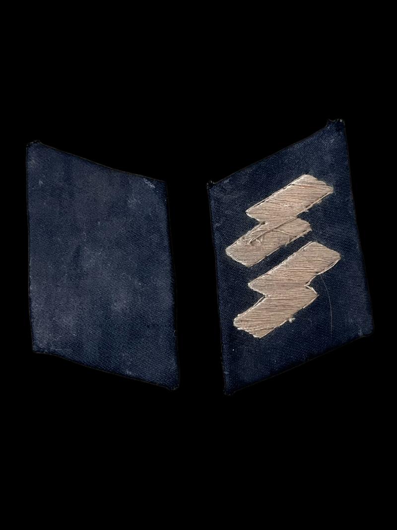 REPRODUCTION WW2 GERMAN SS COLLAR TABS