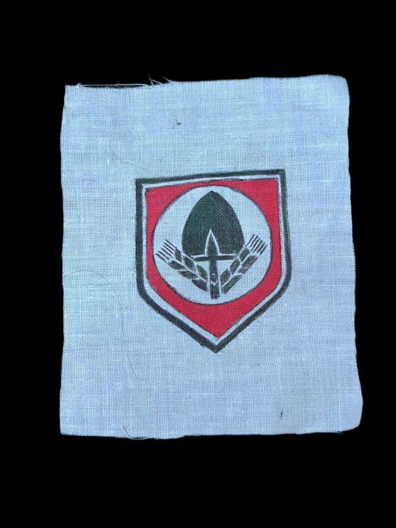 REPRODUCTION WW2 GERMAN REICH LABOUR SERVICE PATCH