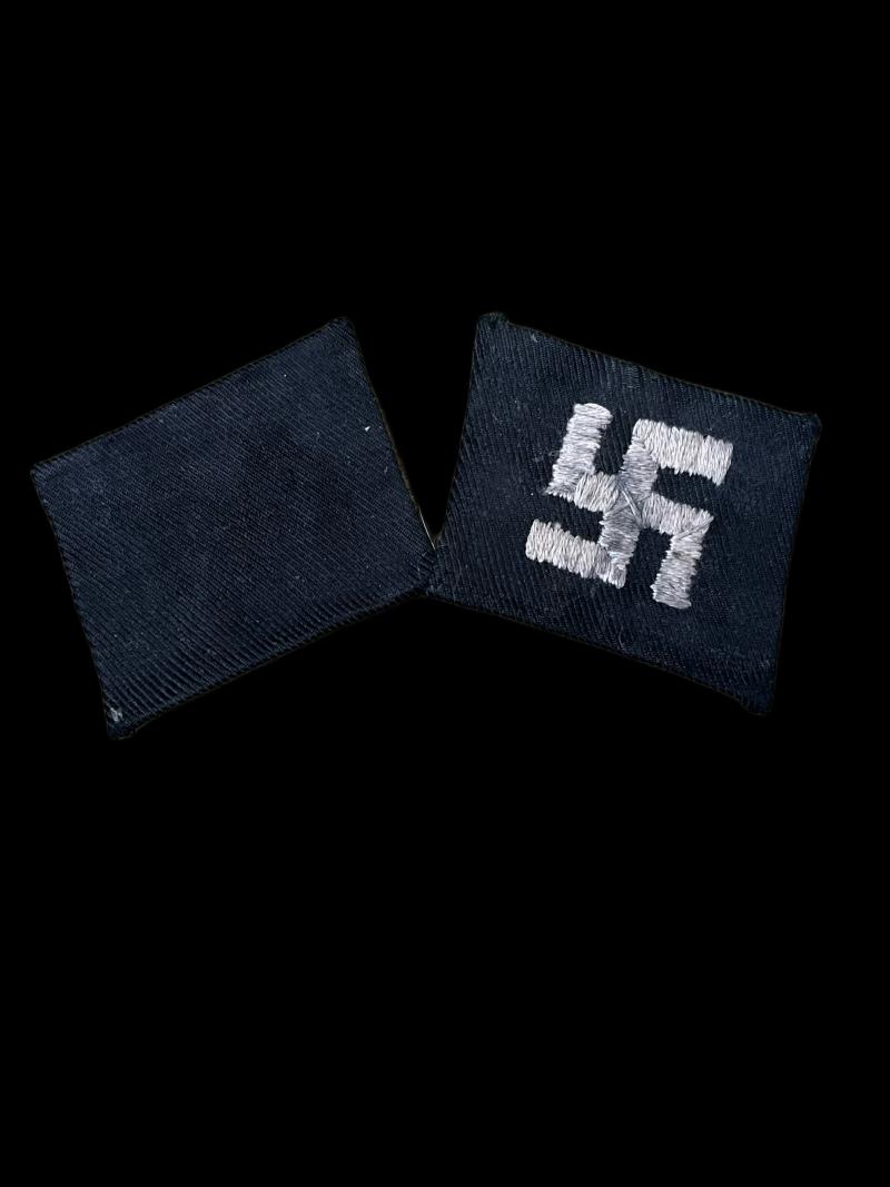 REPRODUCTION WW2 GERMAN SS COLLAR PATCHES
