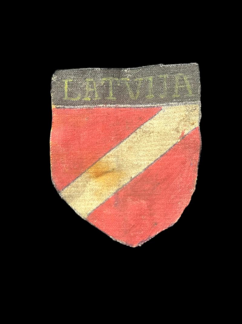 REPRODUCTION WW2 GERMAN LATVIAN PATCH