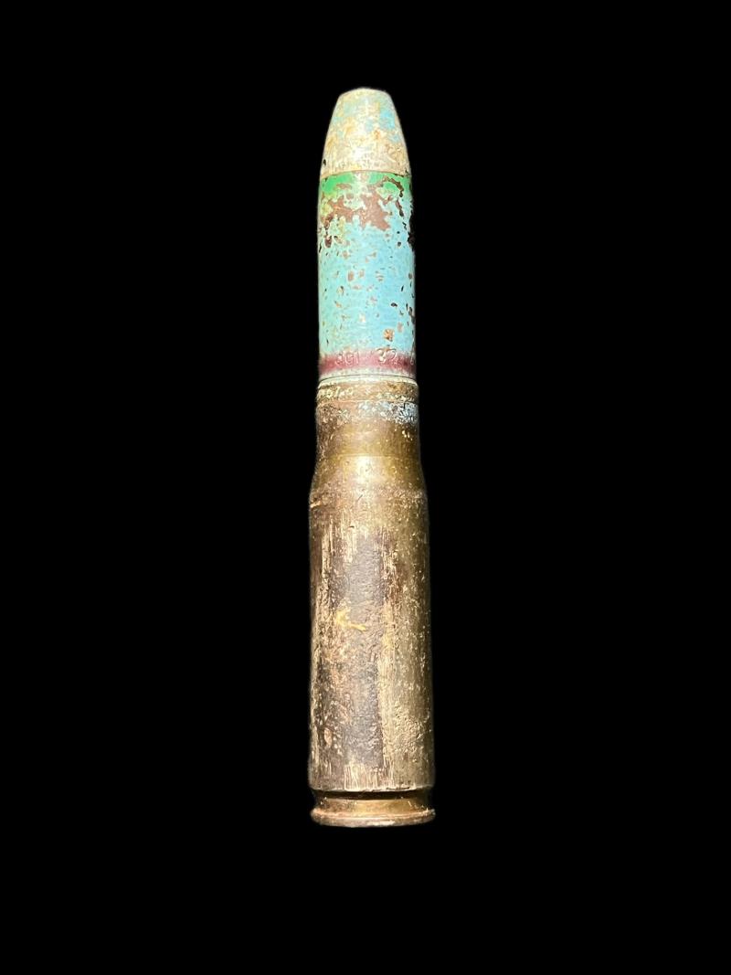 WW2 GERMAN 20MM CANNON ROUND (INERT)