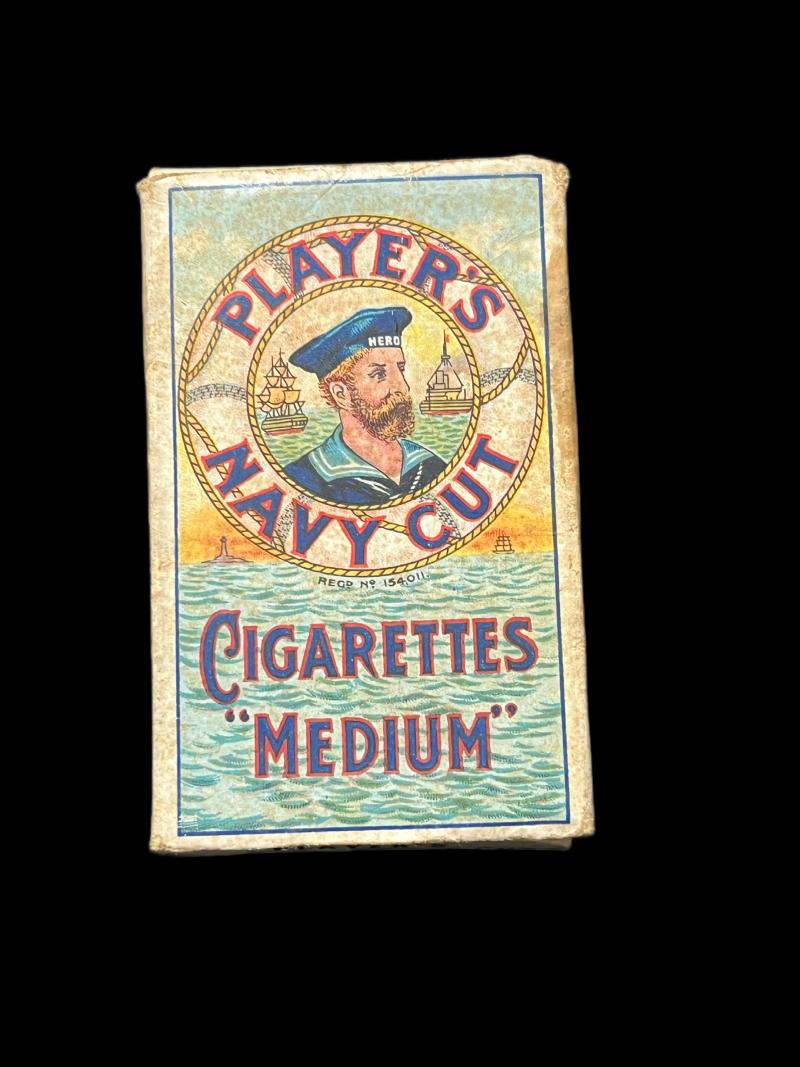 PLAYERS NAVY CUT CIGARETTES BOX