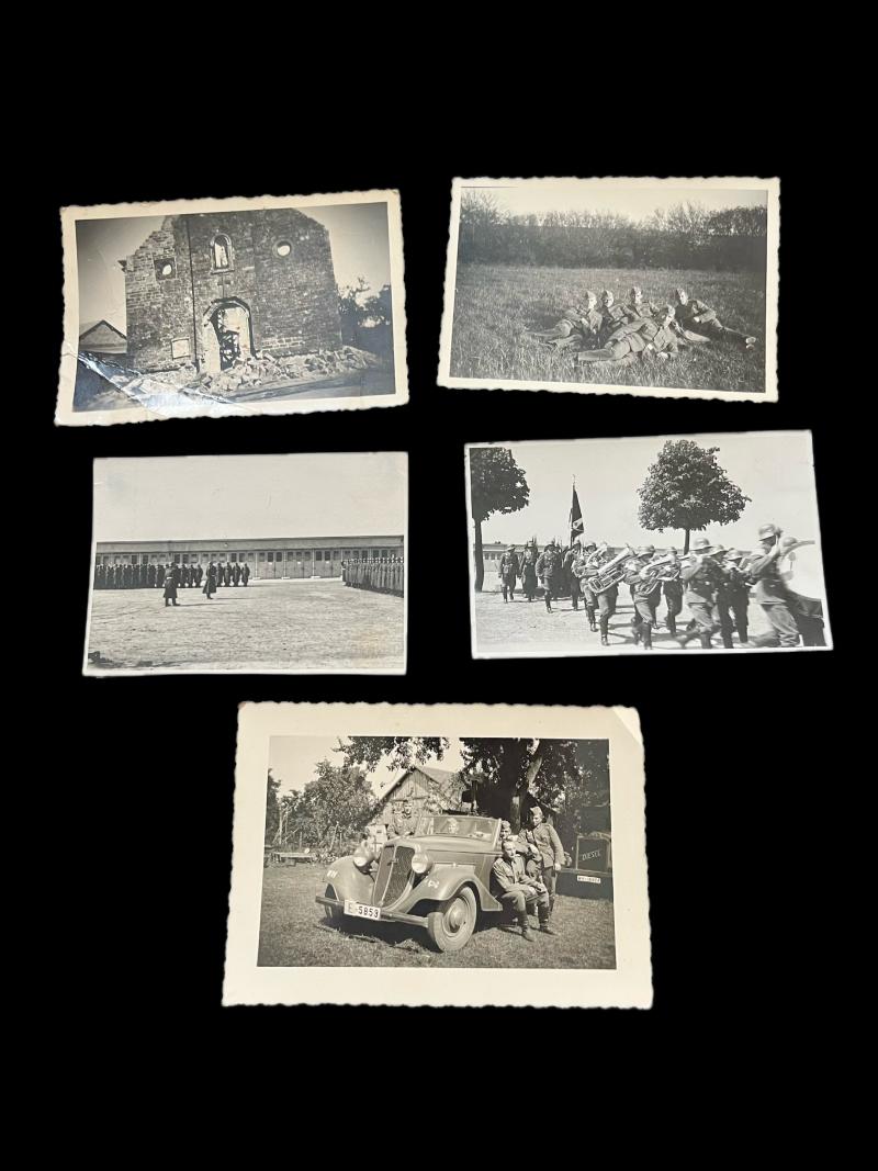 5 X WW2 GERMAN PICTURES