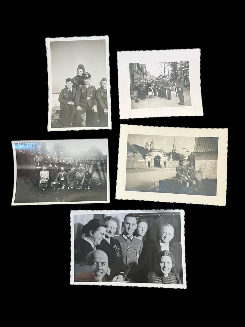 5 X WW2 GERMAN PICTURES