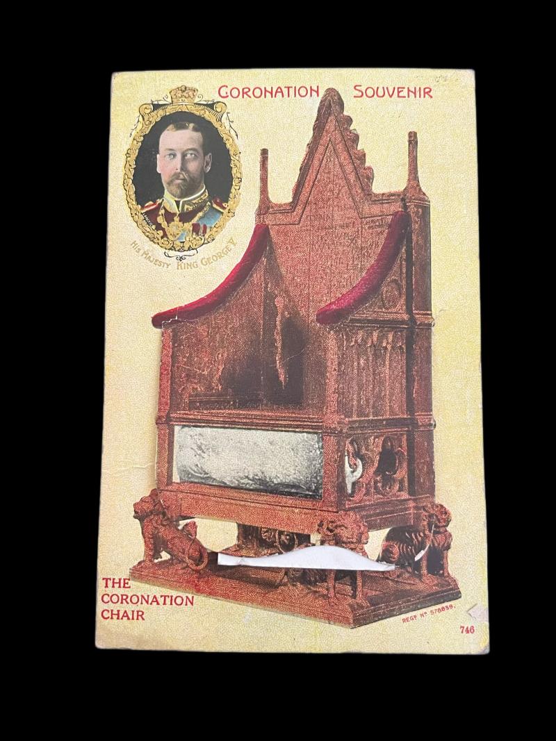 CORONATION SOUVENIR MAILING CARD